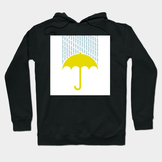 How I Met Your Mother (white background) Hoodie by Gabriel Melo